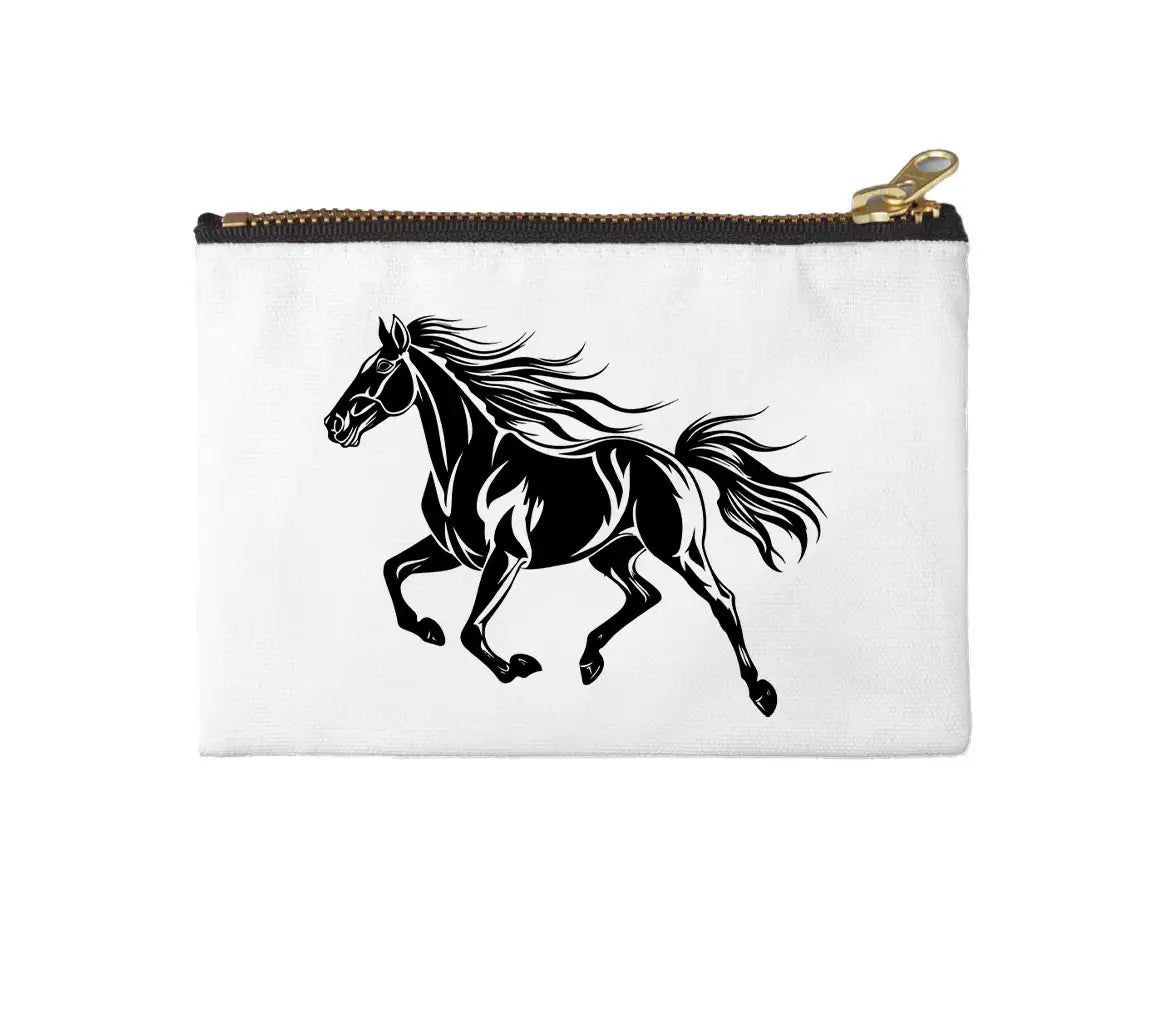 A Drawing Of A Horse With A White Background