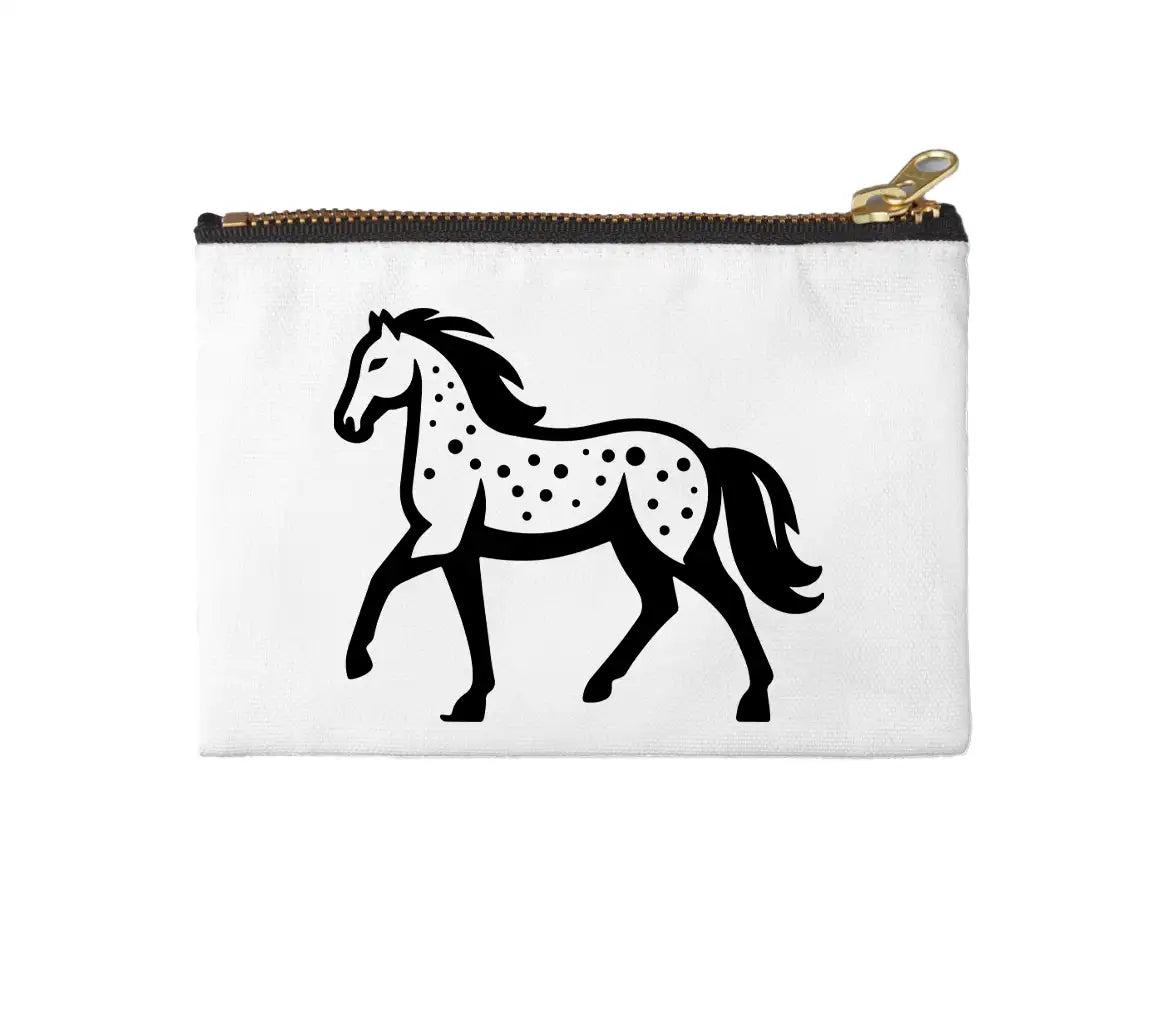 A Drawing Of A Horse With Spots On It