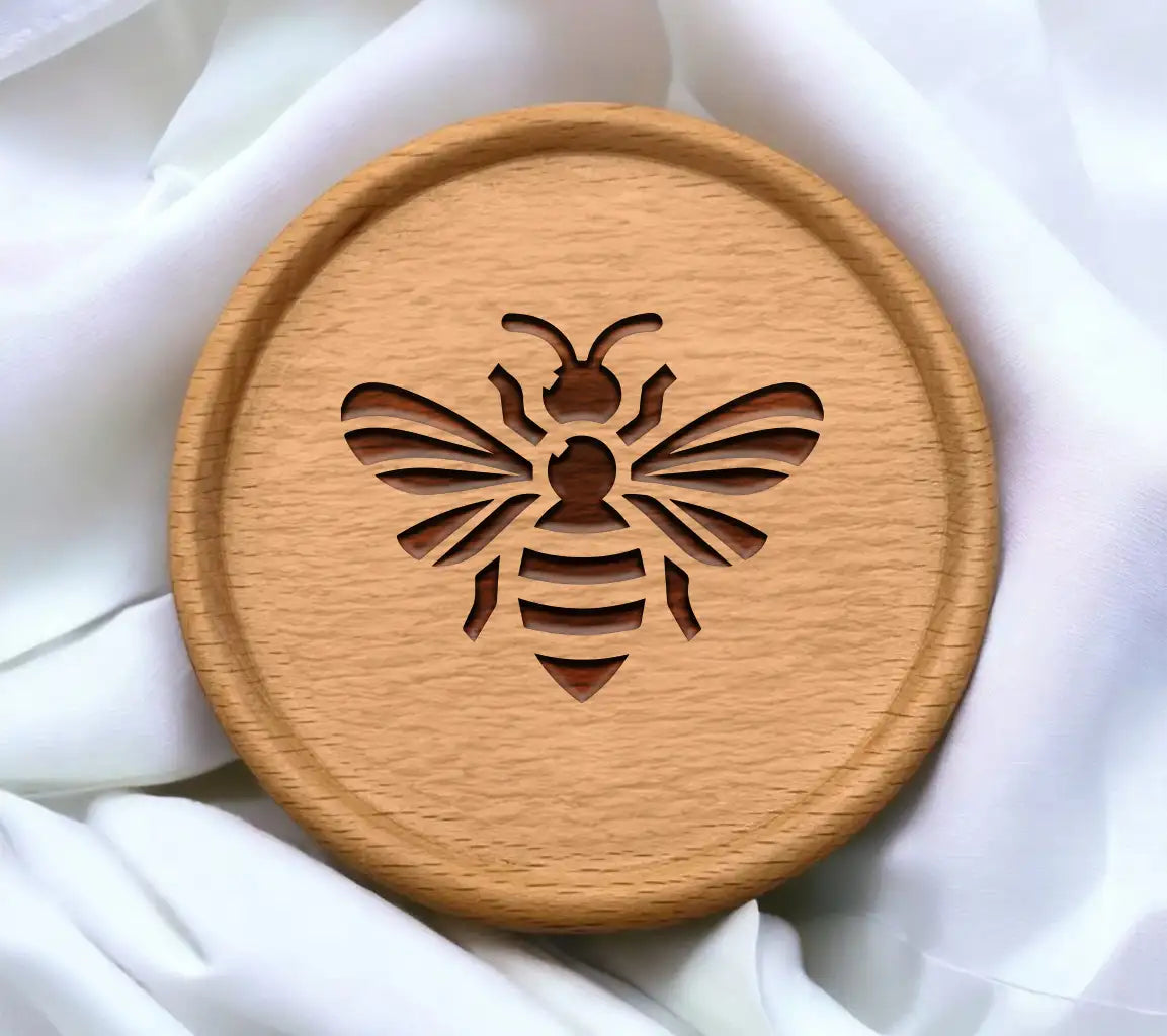  Bee Silhouette SVG - Simple Bee Illustration SVG