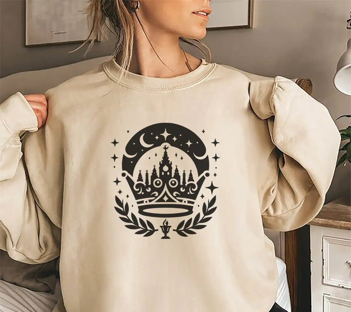  Crown & Castle Silhouette SVG Design SVG