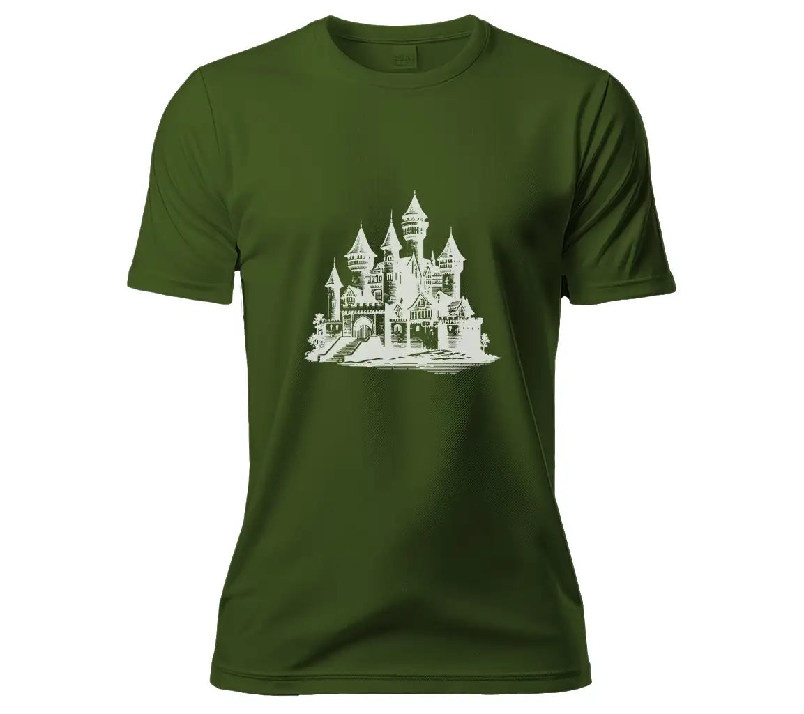  Castle SVG - Ancient Stone Castle Engraving Drawing SVG