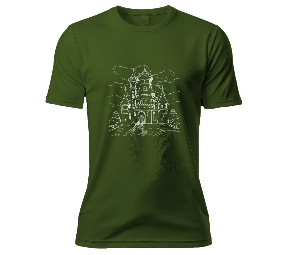  Hilltop Castle SVG - Fairy Tale Illustration SVG