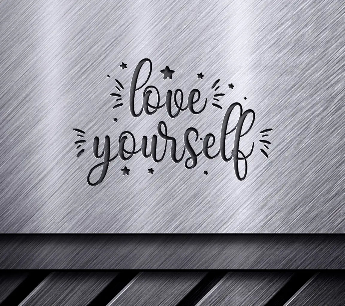  Love Yourself SVG Design Bundle - Inspirational Quotes SVG