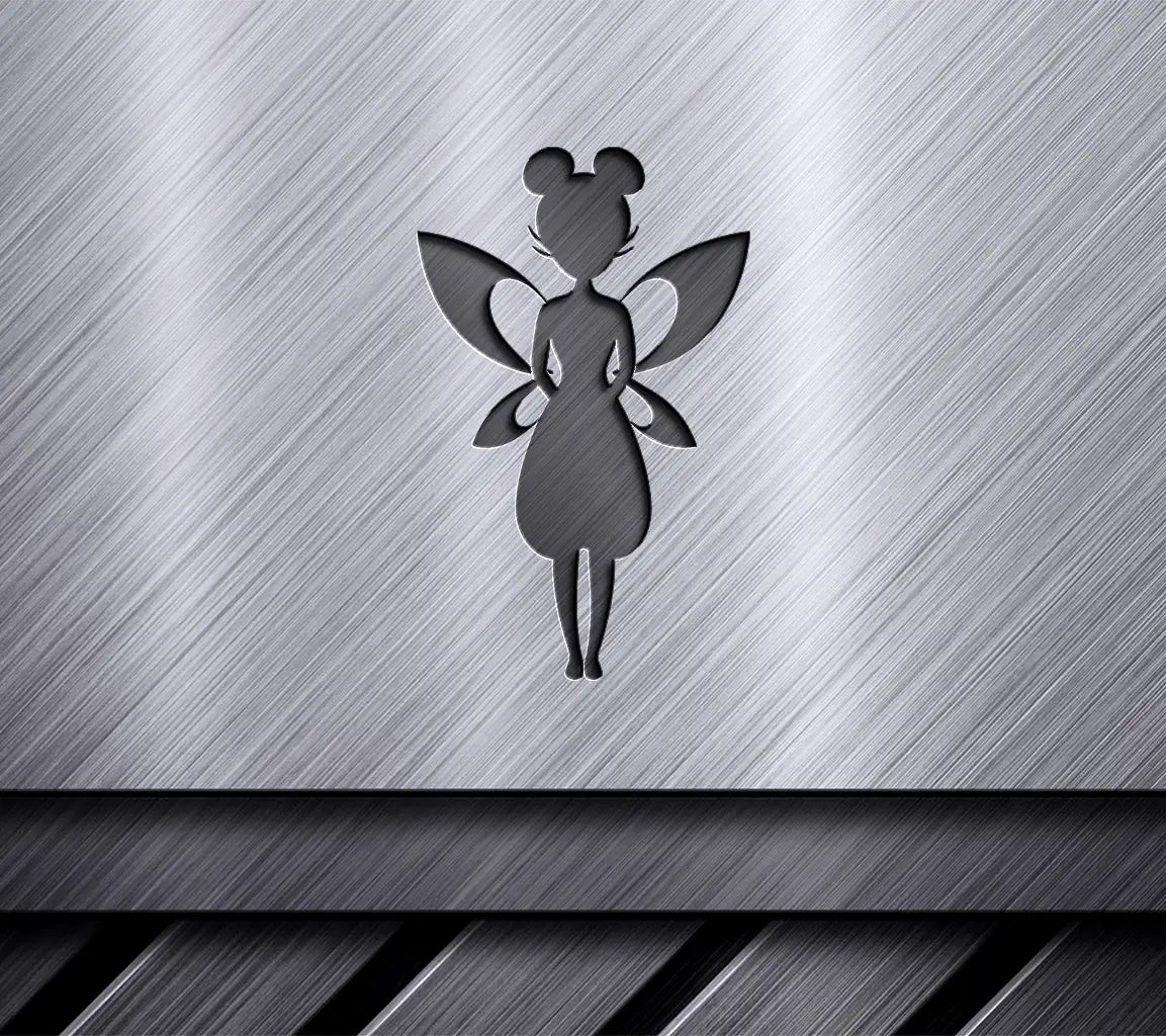 Fairy Silhouette SVG - Little Fairy Wings & Ears SVG
