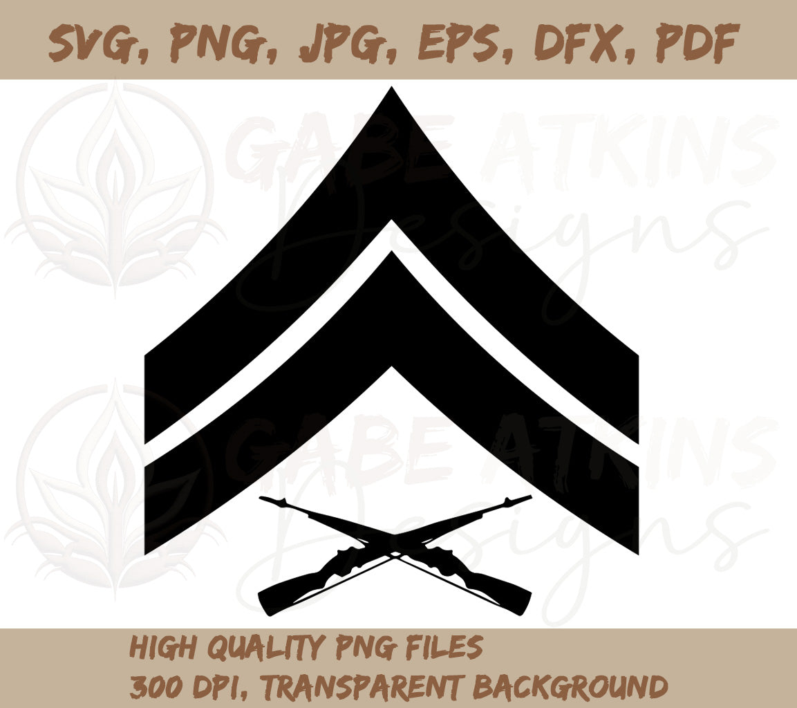 USMC Rank Insignia - E4 - Corporal SVG, PNG, EPS, DFX, JPG, PDF, WEBP  | USMC Rank Insignia - E4 - Corporal SVG, PNG, EPS, DFX, JPG, PDF, WEBP