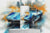 Muscle Car Tumbler Wrap | Blue Convertible Corvette Cityscape Watercolor Tumbler Wrap | 20oz Tumbler Wrap Sublimation Design PNG