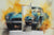 Muscle Car Tumbler Wrap | Classic Azure Sports Car Watercolor Tumbler Wrap | 20oz Tumbler Wrap Sublimation Design PNG