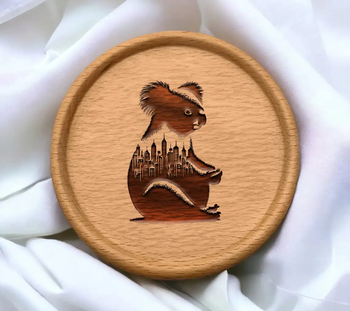  Koala City Skyline Silhouette SVG SVG