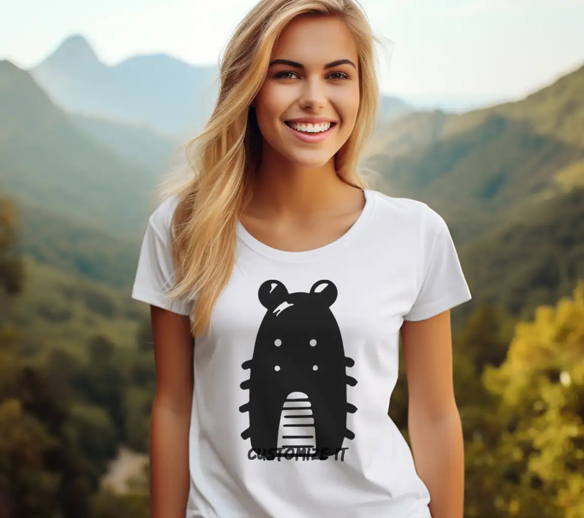 Cute Hamster Face SVG -  Doodle Illustration SVG