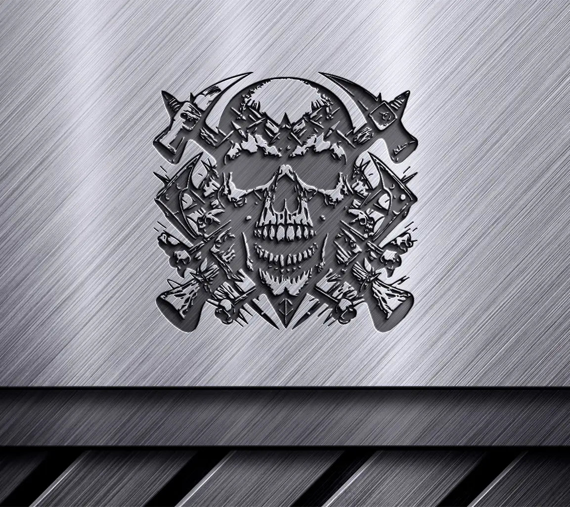  Skull and Crossbones SVG Illustration SVG