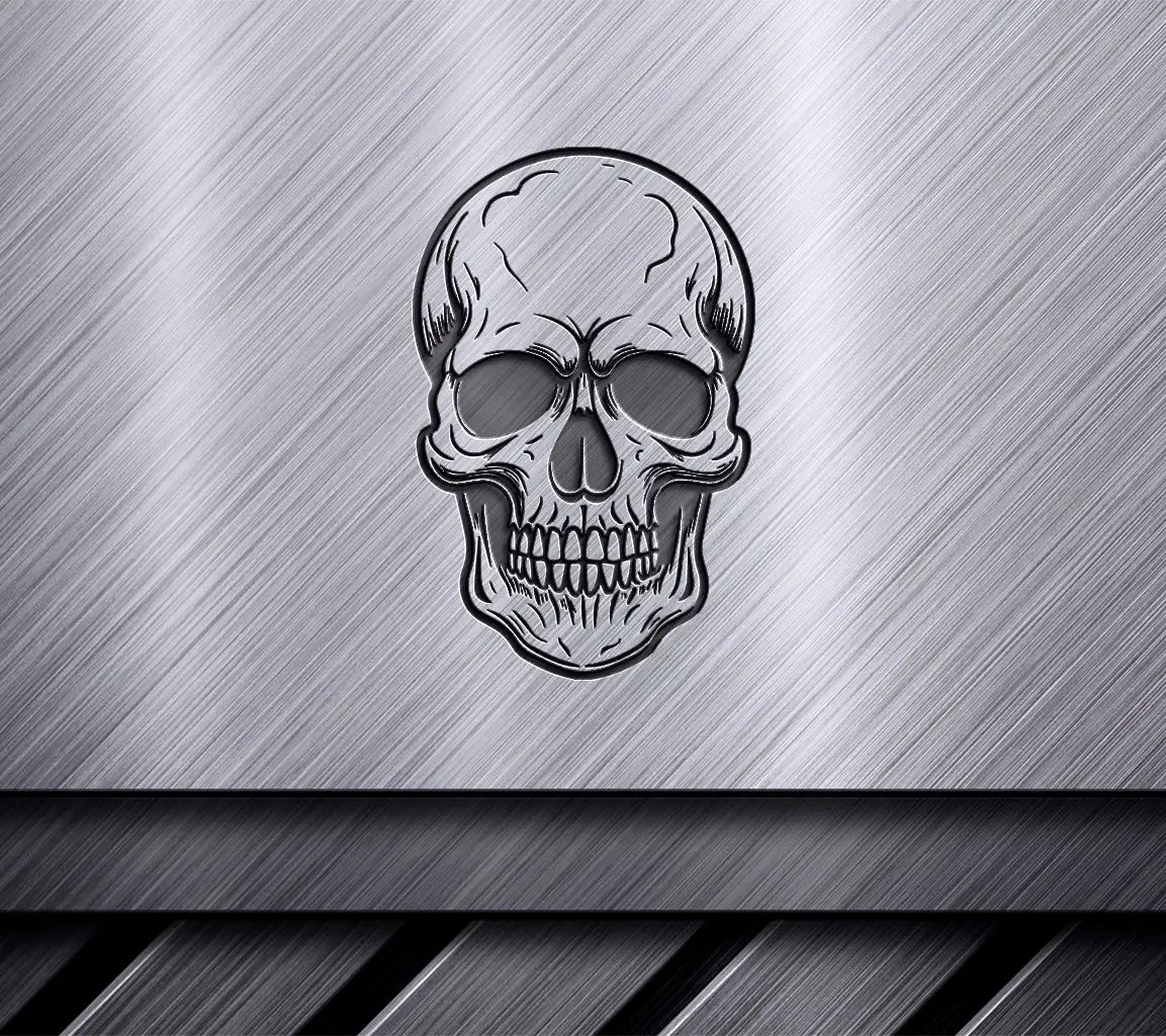  Open Mouth Skull Cartoon SVG SVG