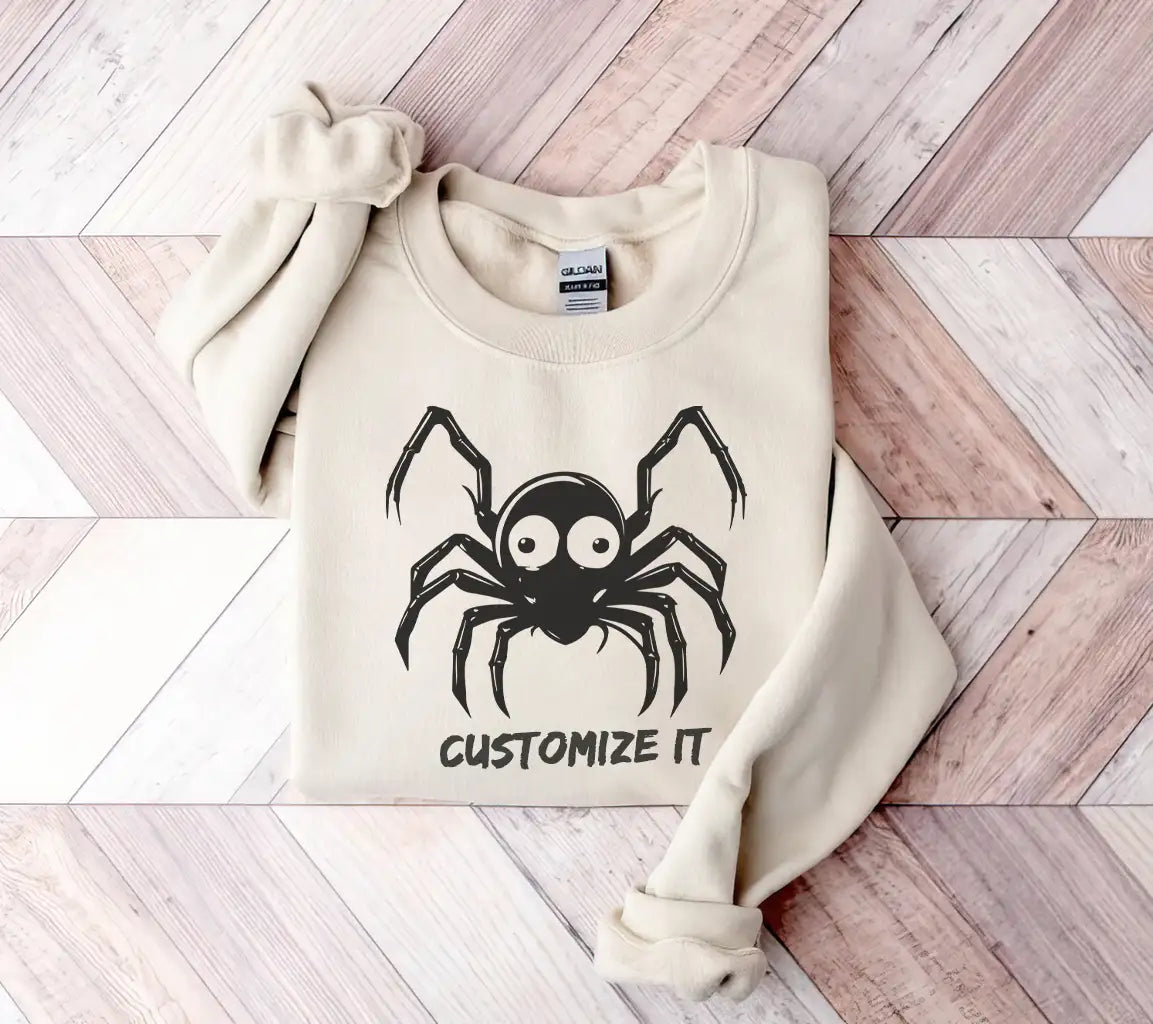  Spider with Big Eyes SVG - White Background SVG